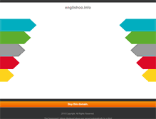 Tablet Screenshot of englishoo.info